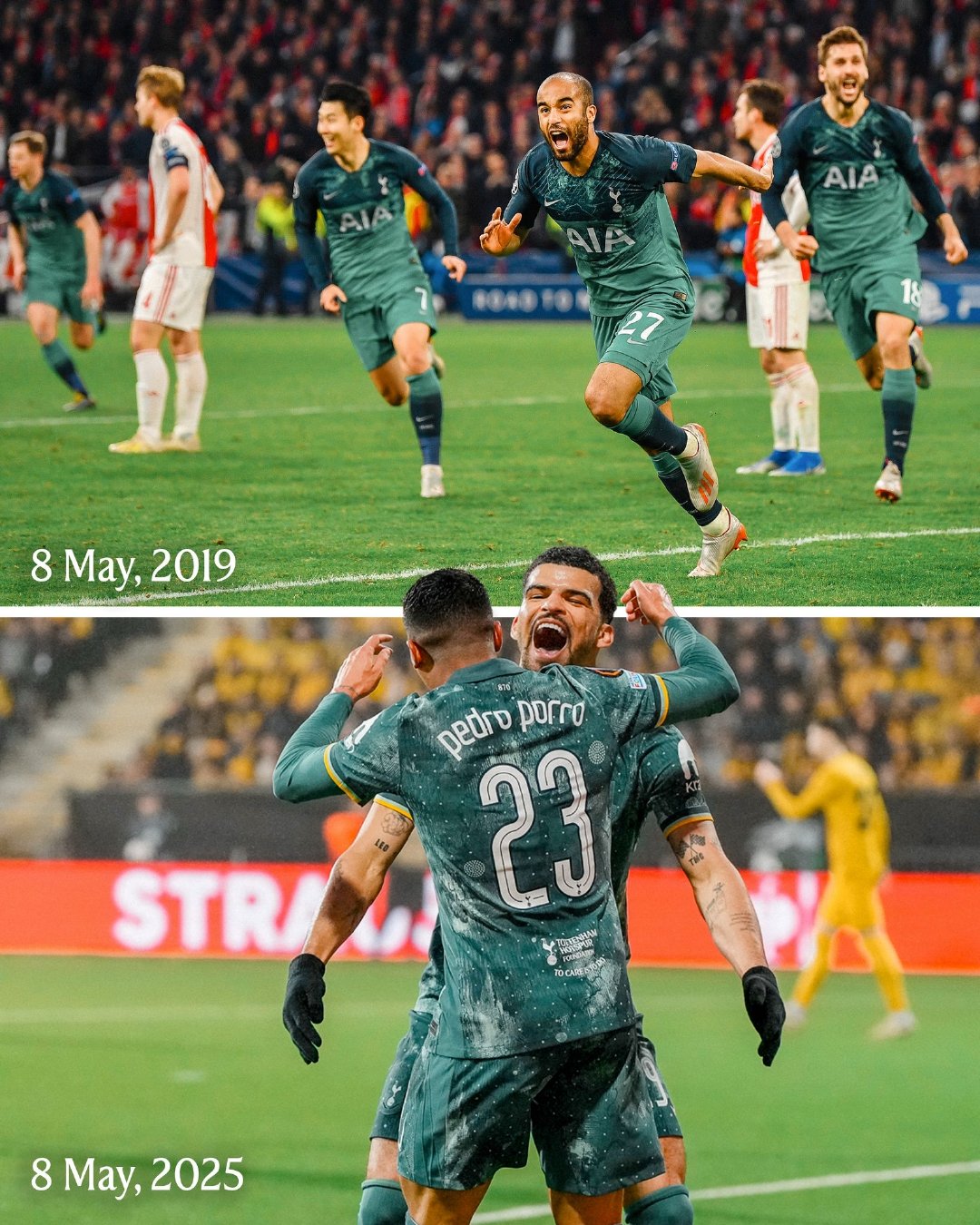 包含热刺高光表现，锁定小组第一晋级的词条