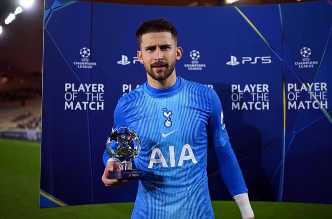 摩纳哥队中场被评选为欧冠本周最佳