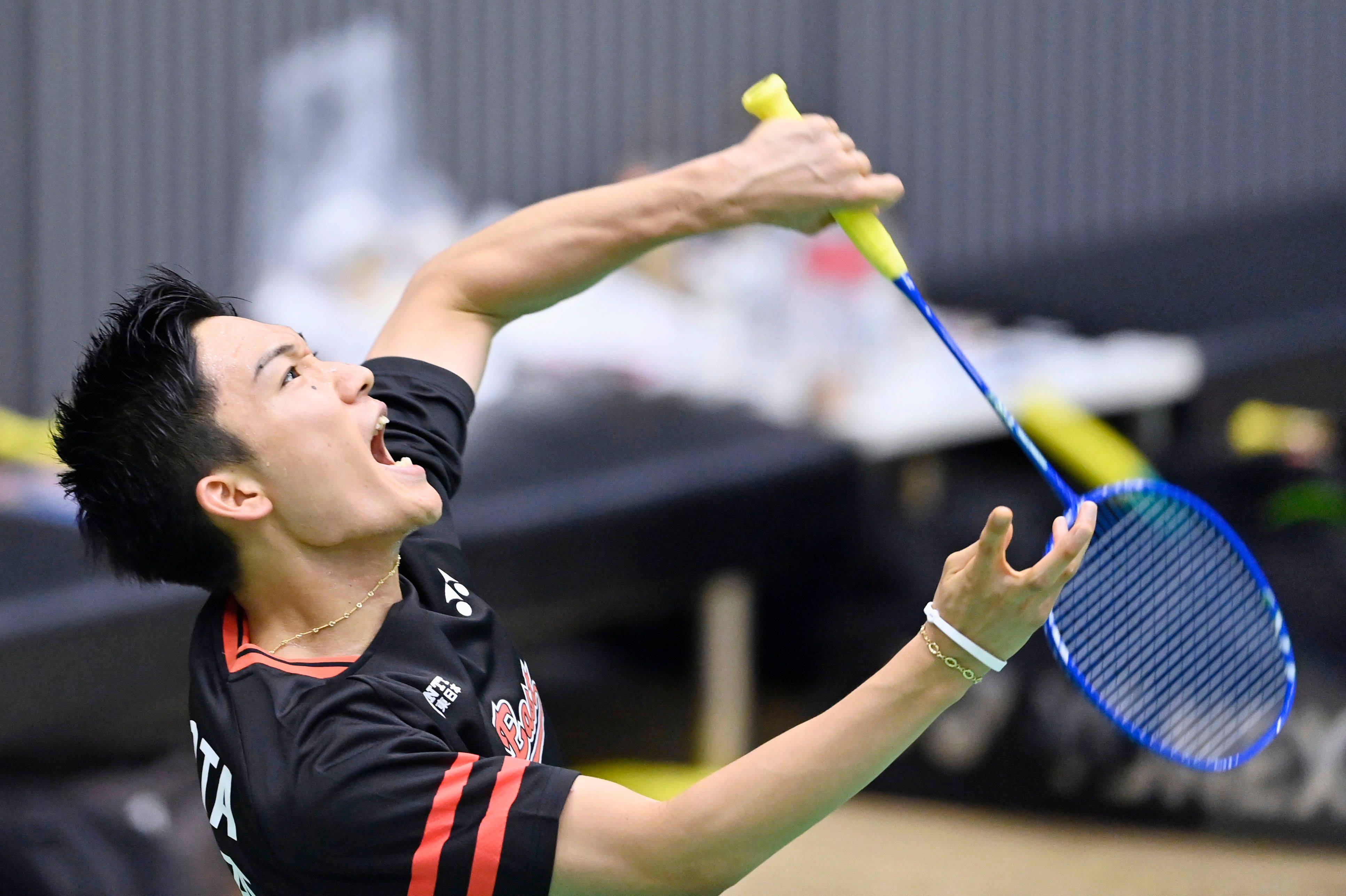 关于日本羽毛球队鏖战印尼羽毛球队，桃田贤斗统治全场的信息